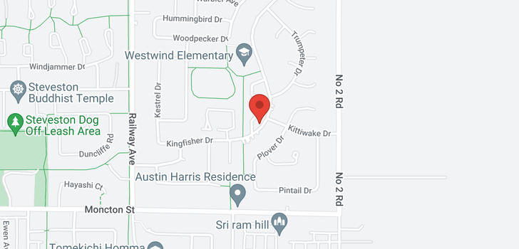 map of 58 11651 KINGFISHER DRIVE
